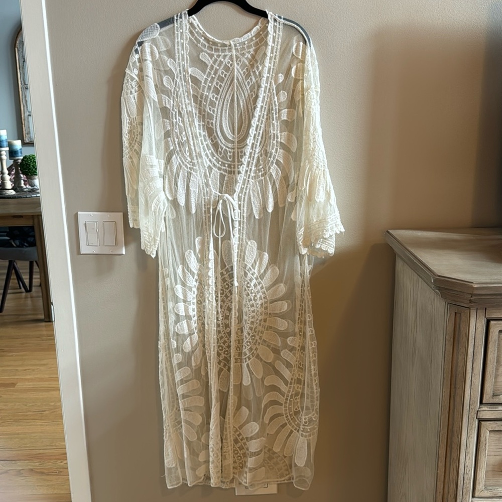 Lace cover up